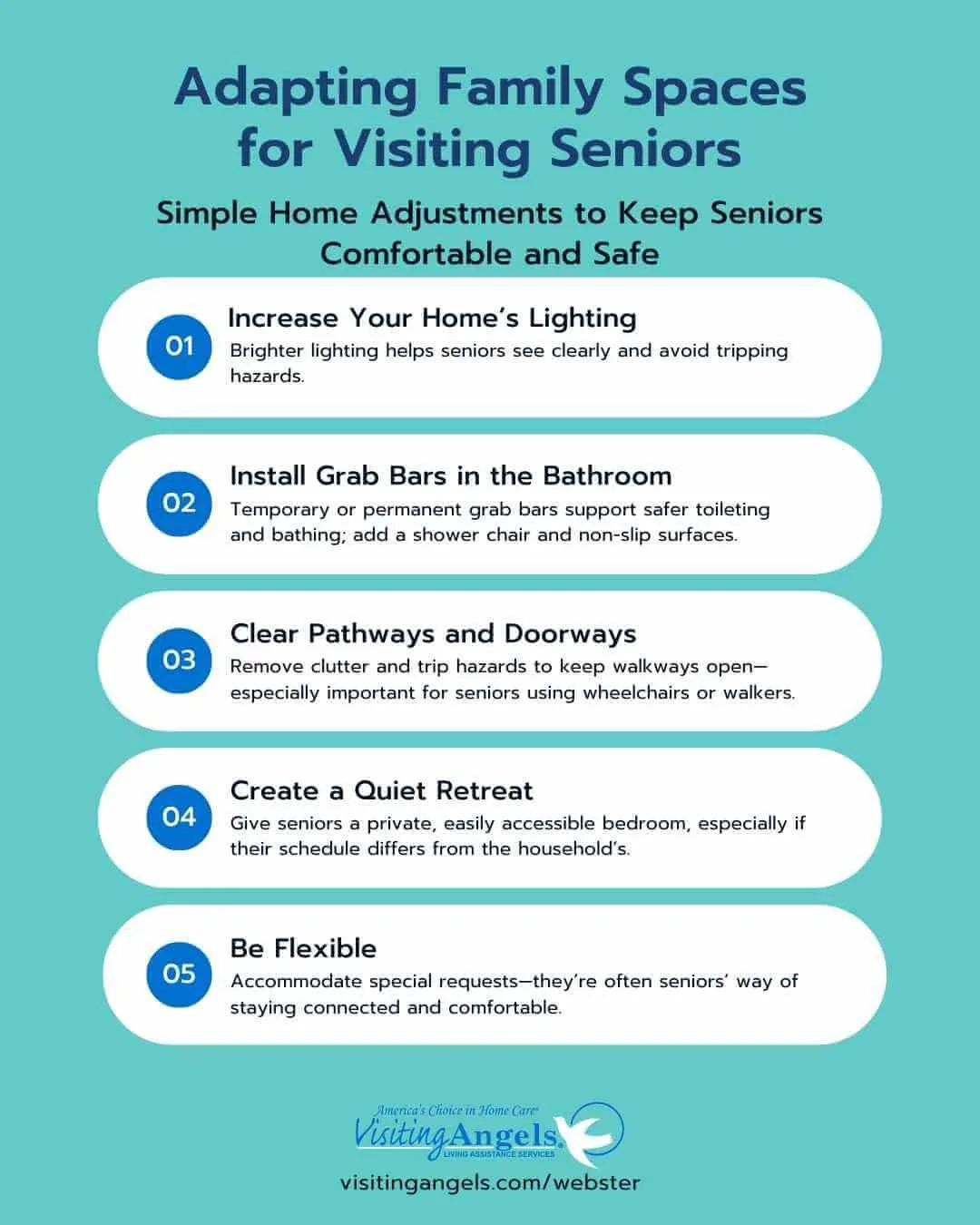 Adapting Family Spaces | Webster, TX | Visiting Angels
